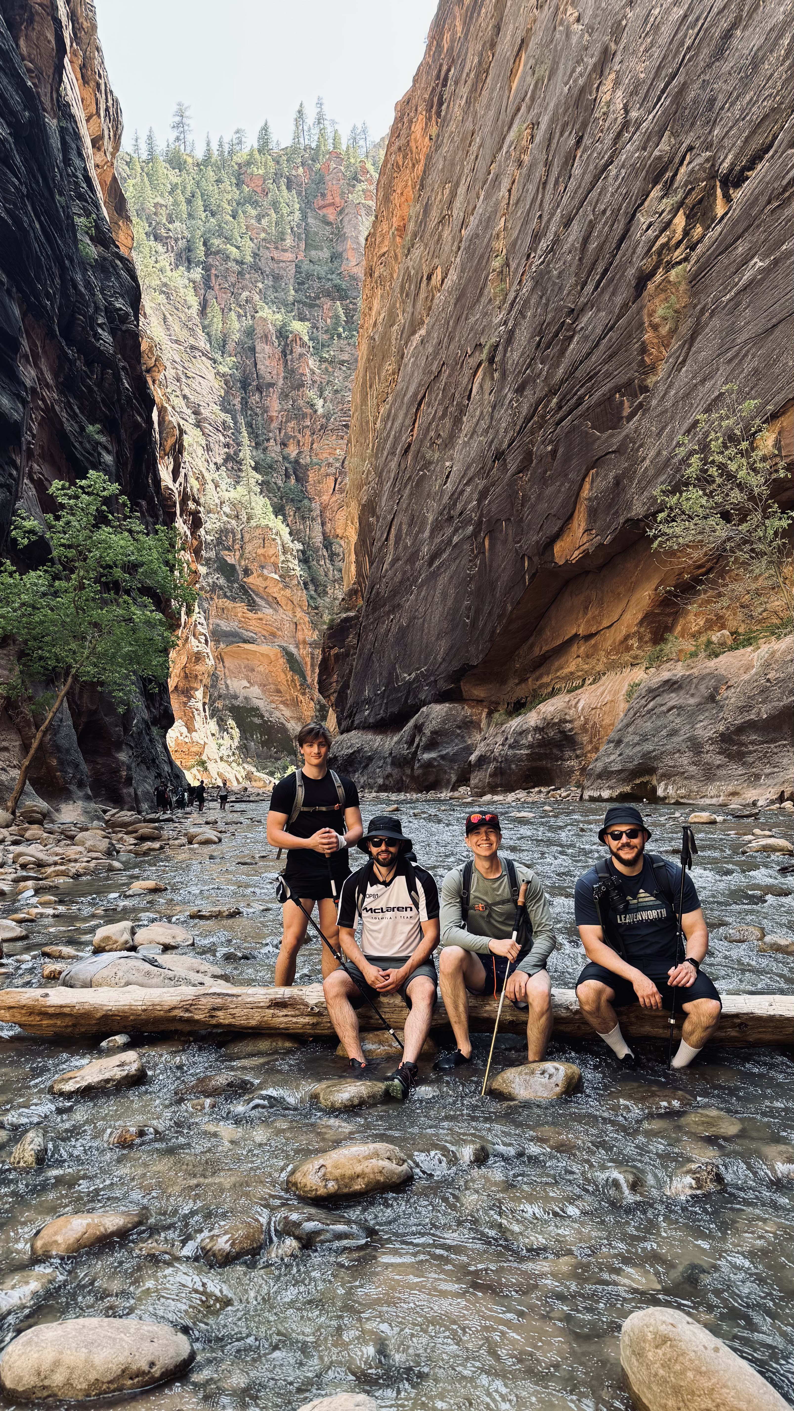 The Narrows, Zion National Park — the trail where Miori began